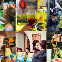 Painty Party - рисуем вместе за бокалом вина!